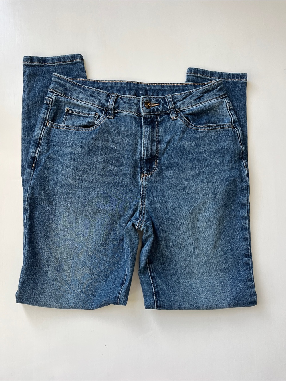 SONOMA High Waisted Skinny Blue Denim Jeans - Picture 2 of 4